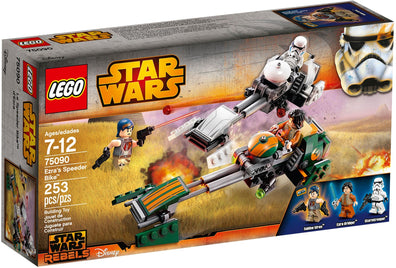 LEGO Set-Ezra's Speeder Bike-Star Wars / Star Wars Rebels-75090-1-Creative Brick Builders